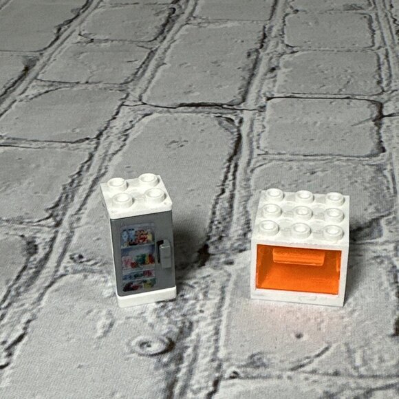 Mega Bloks Other - Mega Bloks Kitchen Accessories Oven And Refrigerator